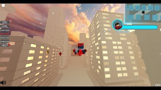 Swinging Spider-Man in Roblox | Typical web swinging game