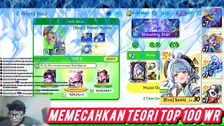 BISA TEMBUS TOP 100 WORLD RAID BOSS SWEET HONEY !!! - LET'S GETRICH