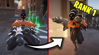 Rank #1 Haze is INSANE in Deadlock TOP DMG (Build Included) - RANKED @Noizeeh
