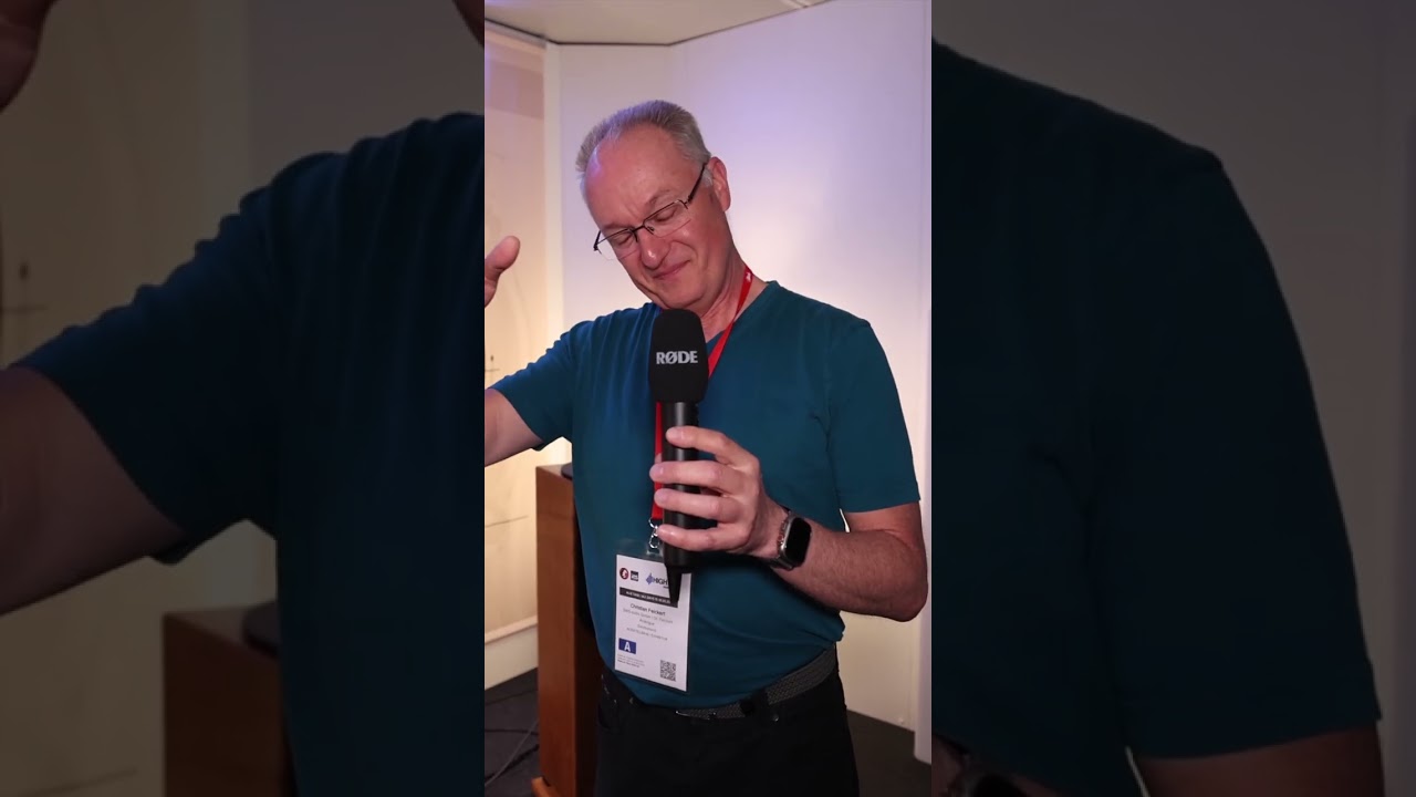 Dr. Christian Feickert von Dr. Feickert Analogue auf der HIGH END 2025 in München...