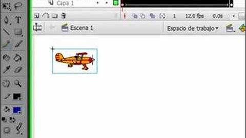 Flash interpolación por guia de movimiento