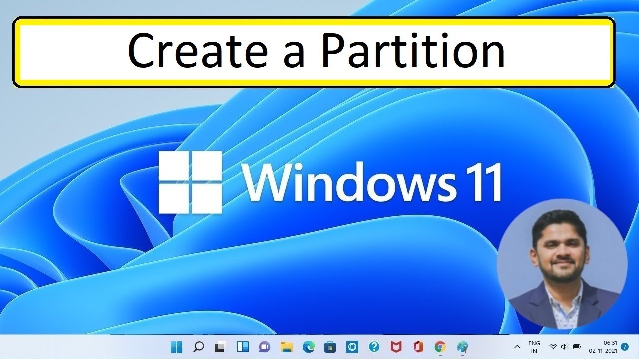 How to create a Partition on Windows 11 - YouTube
