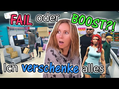 Supermarket Simulator UPDATE 🛒 Alkohol-Lizenz gekauft…aber ich verschenke kistenweise WAREN?!