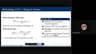 CSE472 ML Project Demonstration 2005052 2005060 Bengali deepfake audio detection of target person