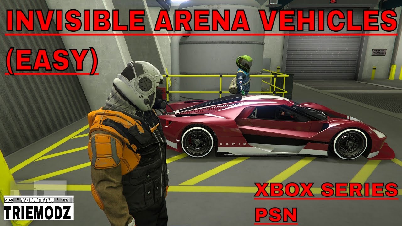 🧨ARENA INVISIBLE VEHICLE METHOD🦾(GTA ONLINE) OLD BUT GOLD 