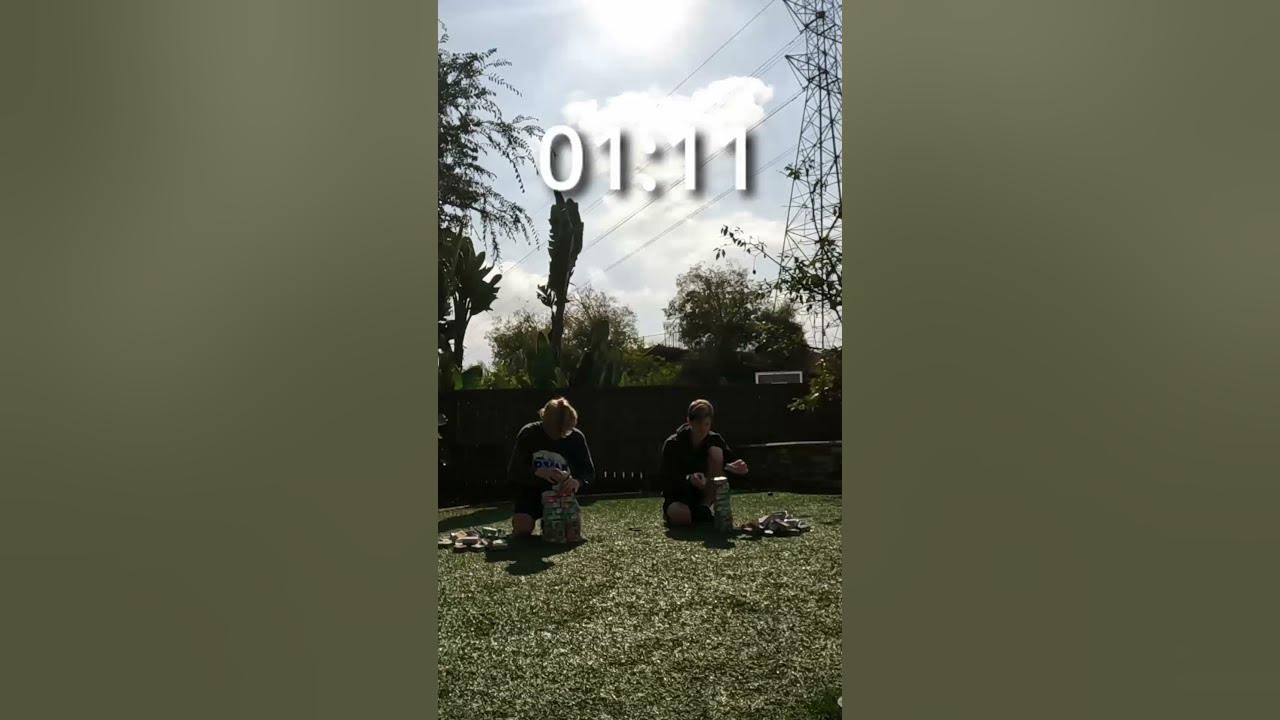 Crazy Juice Box Tower Contest YouTube