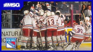 Matteau's 2OT Goal in Game 7 Sends 1994 Rangers To Cup Final | New York Rangers Greatest Moments