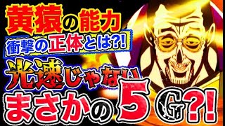 ワンピース 予想妄想考察 黄猿の能力 衝撃の正体とは 光速じゃない まさかの ５g だった Youtube