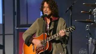 Video thumbnail of "ChrisCornell LongGone JimmyKimmelLive 3 10 09"