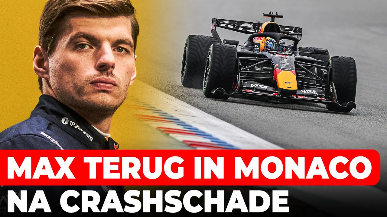 Verstappen onderbreekt testdagen na crashschade bij Red Bull | GPFans News