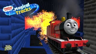 Thomas & Friends Magical Tracks - Kids Train Set James Hunted Castle Escape