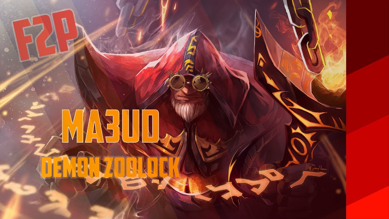 Ma3ud Demon Zoolock F2P post Nerf (deck showcase) + GIVEAWAY