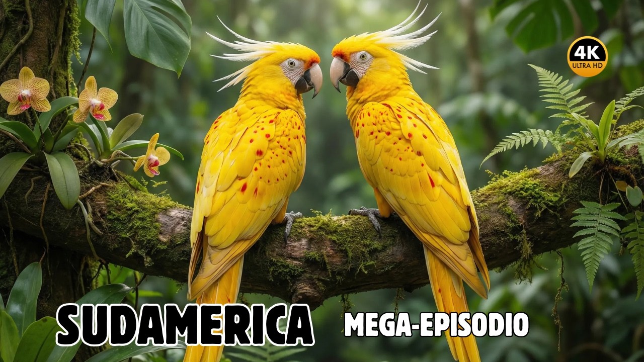AMERICA DEL SUR: Las AVES Más Exóticas y MARAVILLOSAS Del Planeta | Documental Mega-Episodio