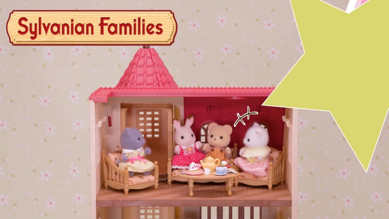 Red Roof Tower Home 🏠Unboxing | Sylvanian Families