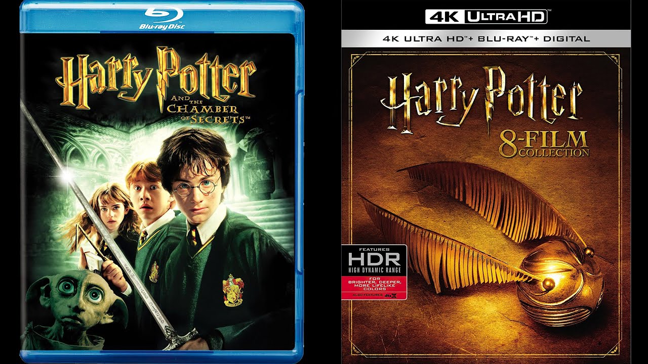 Harry Potter and the Sorcerer's Stone / Harry Potter and the Chamber of  Secrets (Blu-ray) 