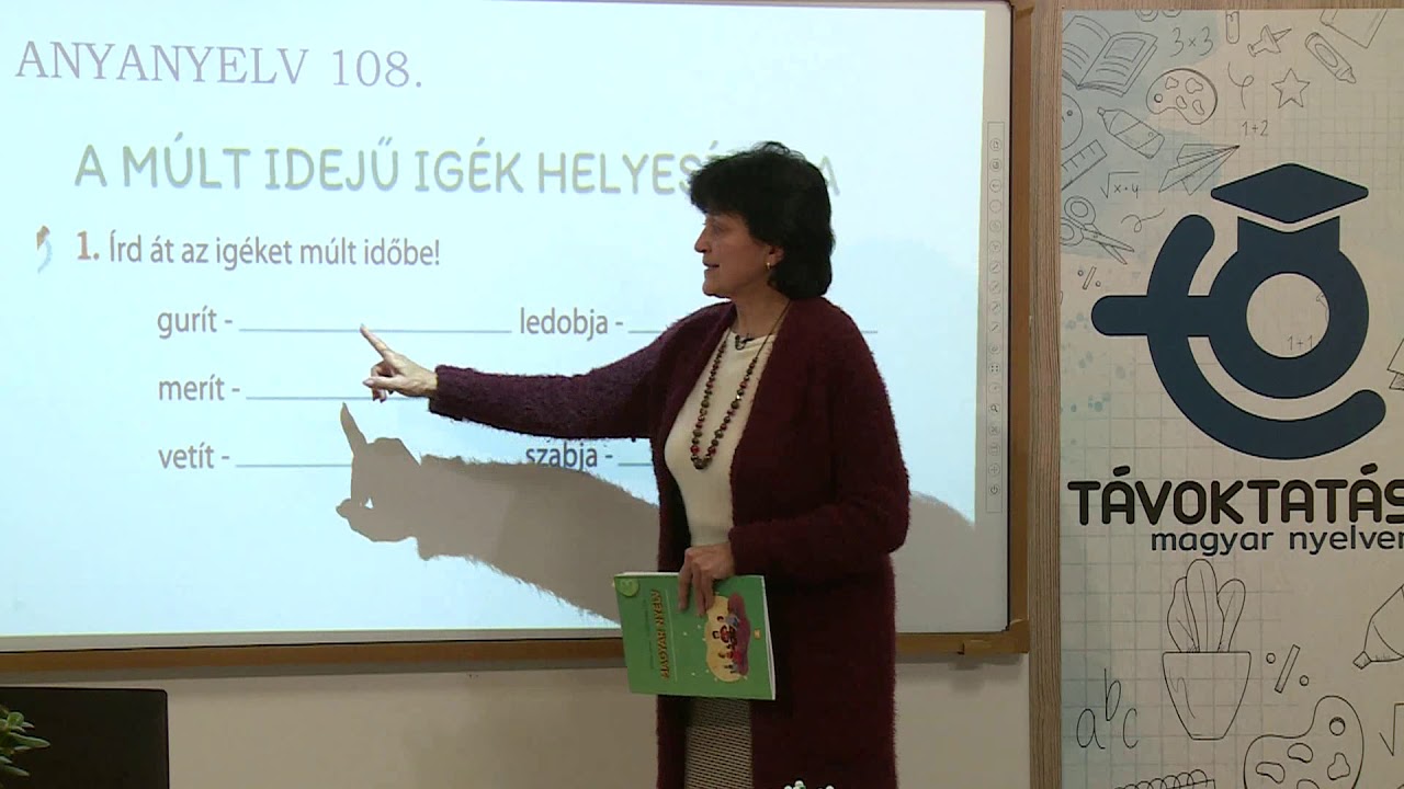 Az ige múlt ideje - A múlt idejű igék helyesírása