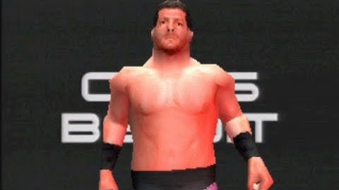 Chris Benoit entrance - WWF SmackDown! 2: Know Your Role (PlayStation)