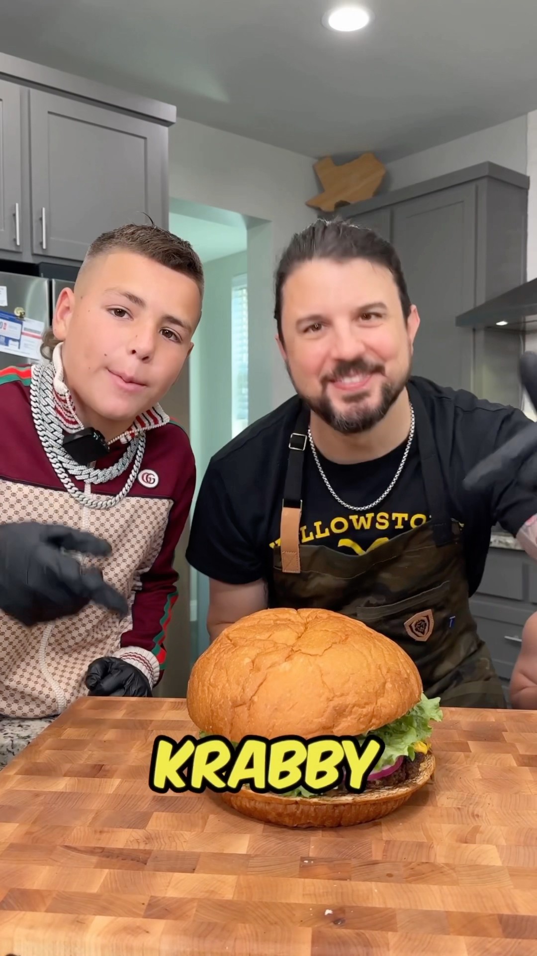 Skibidi Krabby Patty ? w/ @BABYGRONKGOATED #shorts