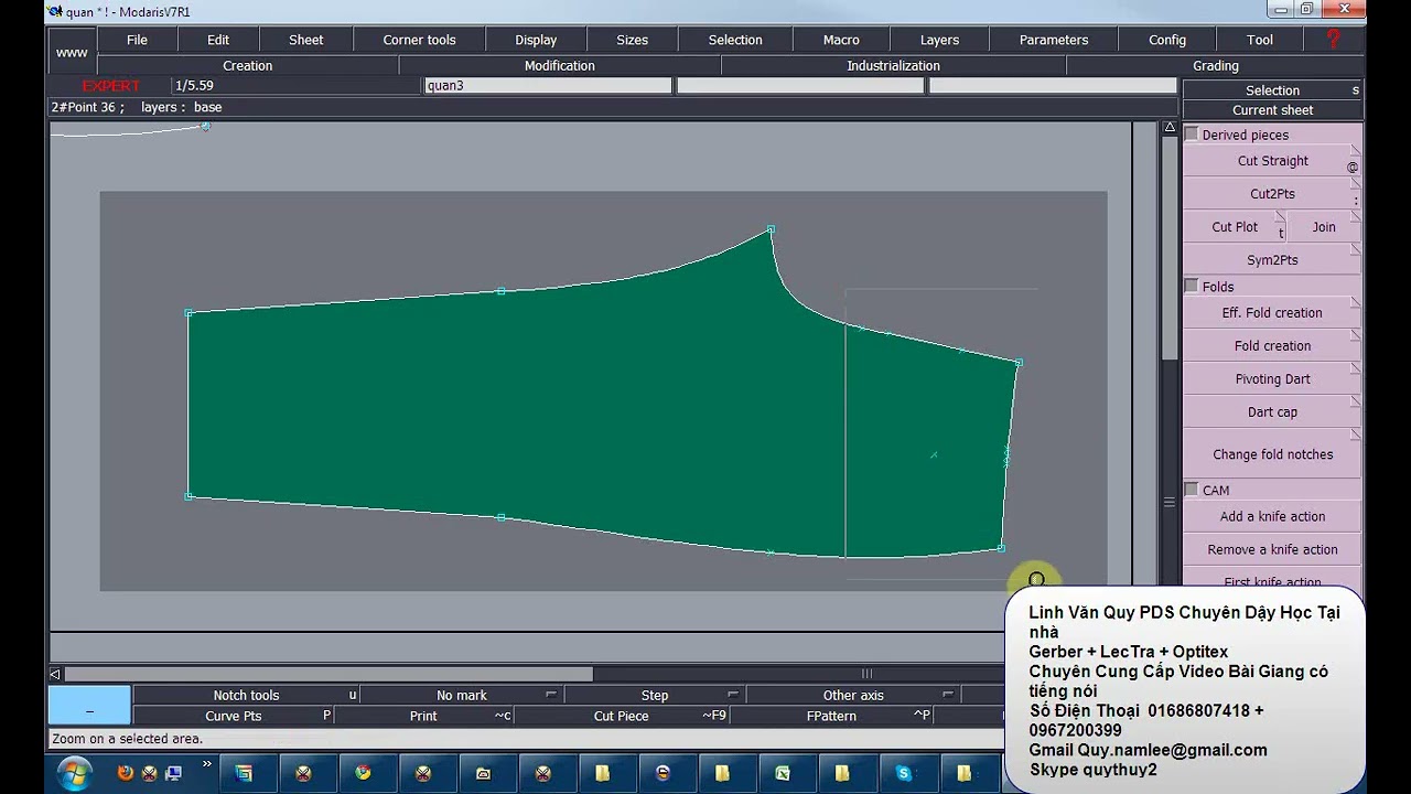 Gerber Lectra Optitex tao chiet gap chiet