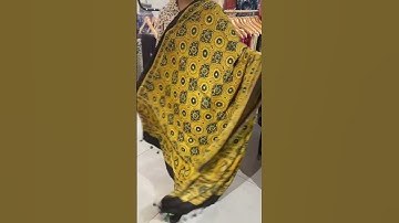 Ajrakh Handblock Printed Modal Silk Dupatta 😍❤️| WhatsApp @ 8129733313 to Order | ethnic Zuri
