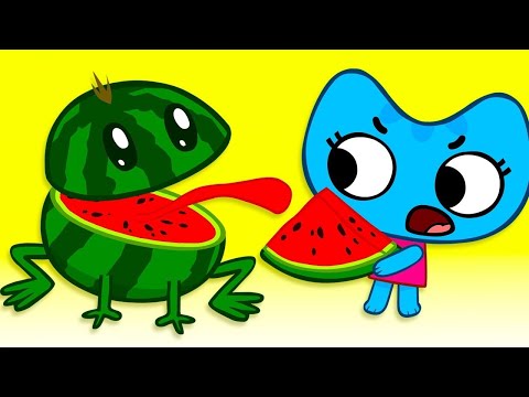 Yes Yes Fruits Song и Другие Детские песни | Kit and Kate и Песни для детей