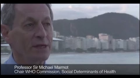 World Health Organization video: Social Determinants of Health