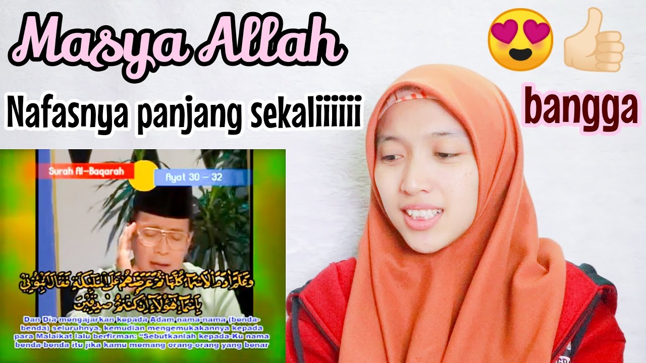 Qori International H.Muammar ZA Surah Al Baqarah Ayat 30-32  | Reaction