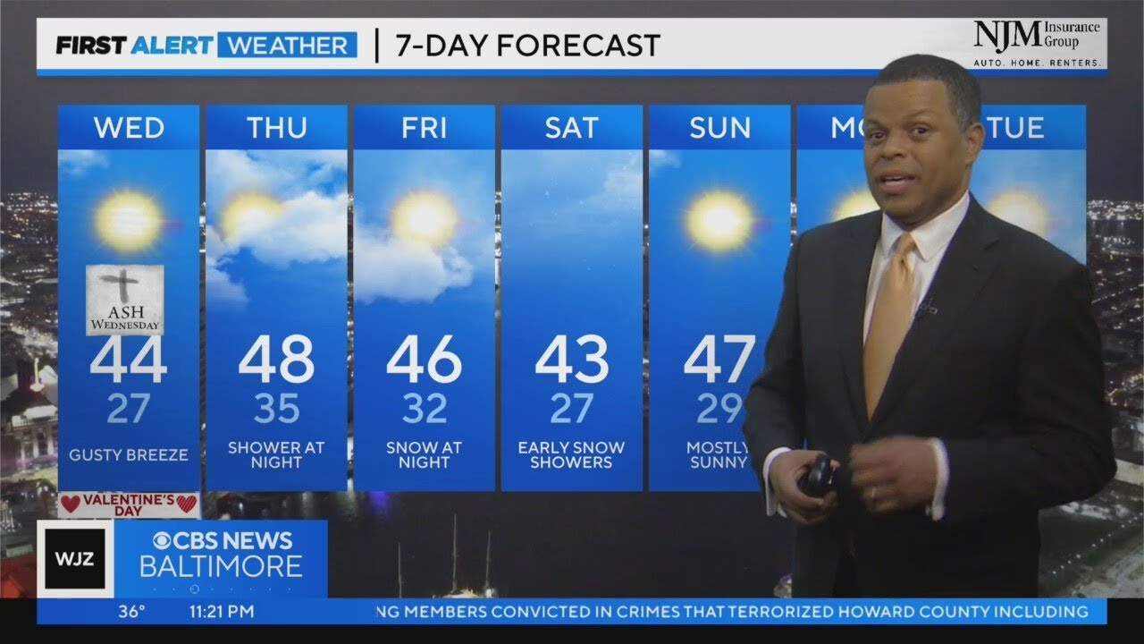 Derek Beasley has your Tuesday evening forecast | February 13, 2024 ...