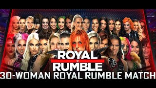 FULL MATCH - WWE Royal Rumble 2023 Match : WOMENS ROYAL RUMBLE