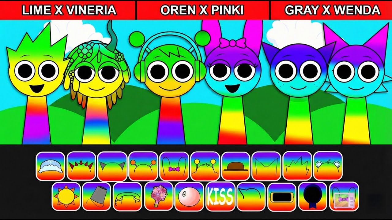 💥Paper DIY💥 Incredibox CRAZY COUPLE Drama 💔 Rainbow Mods Edition – You Won’t Believe It! 🌈