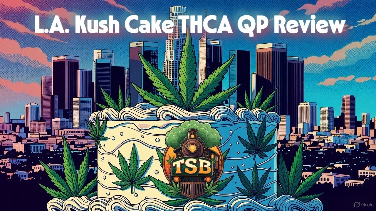 L.A. Kush Cake THCA QP Review - TSB - THCA Small Buds - Chief Freedom's Hemp Reviews