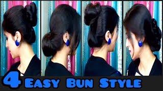 4 Easy Bun Style | Bun Style Hairstyles 4 Easy Bun Style | Bun Style Hairstyles
