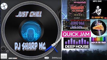 AKAI MPC ONE - #205 Quick jam - “just chill “ featuring Juno 06a #MPC, #MPC_ONE, #DJ_SharpMC_LIVE
