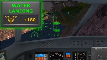 Turboprop Flight Simulator Mission 10: Water Landing
