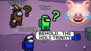 THE HOLY TRINITY.. | AMONG US MODS [Proximity Chat]
