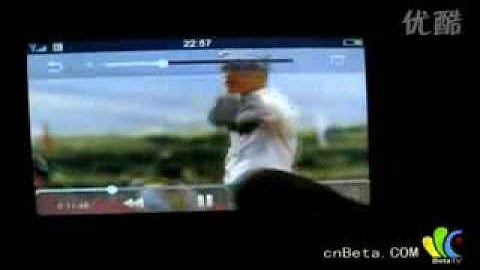 Meizu M8 video playing demonstration by cnBeta.com - part 1