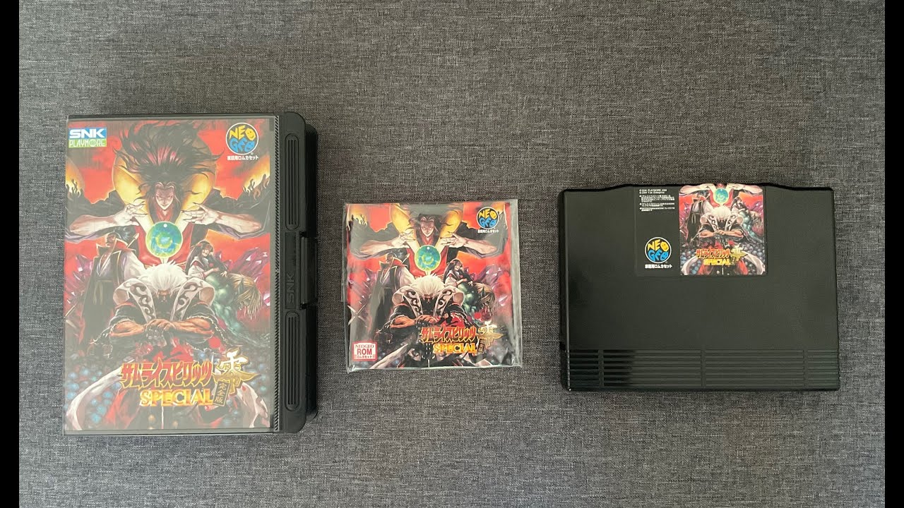 NEO GEO MVS Spin Master arcade cartouche pcb jeu vidéo original SNK EUR