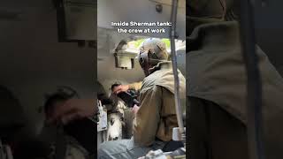 Inside Sherman Tank The Crew At Work