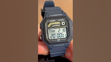 Casio Preset Timer (Best Casio Watch Timer) Explained 👀 #casio #watch #casiodigital