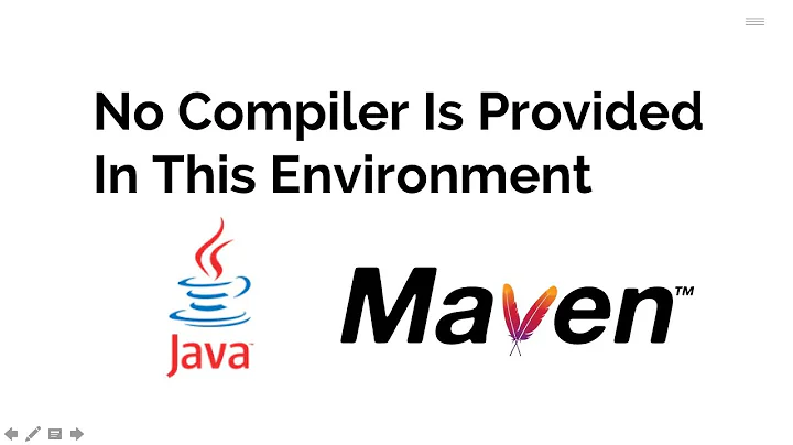 How To Fix No Compiler Is Provided In This Environment in while running Selenium Test- Maven Issue