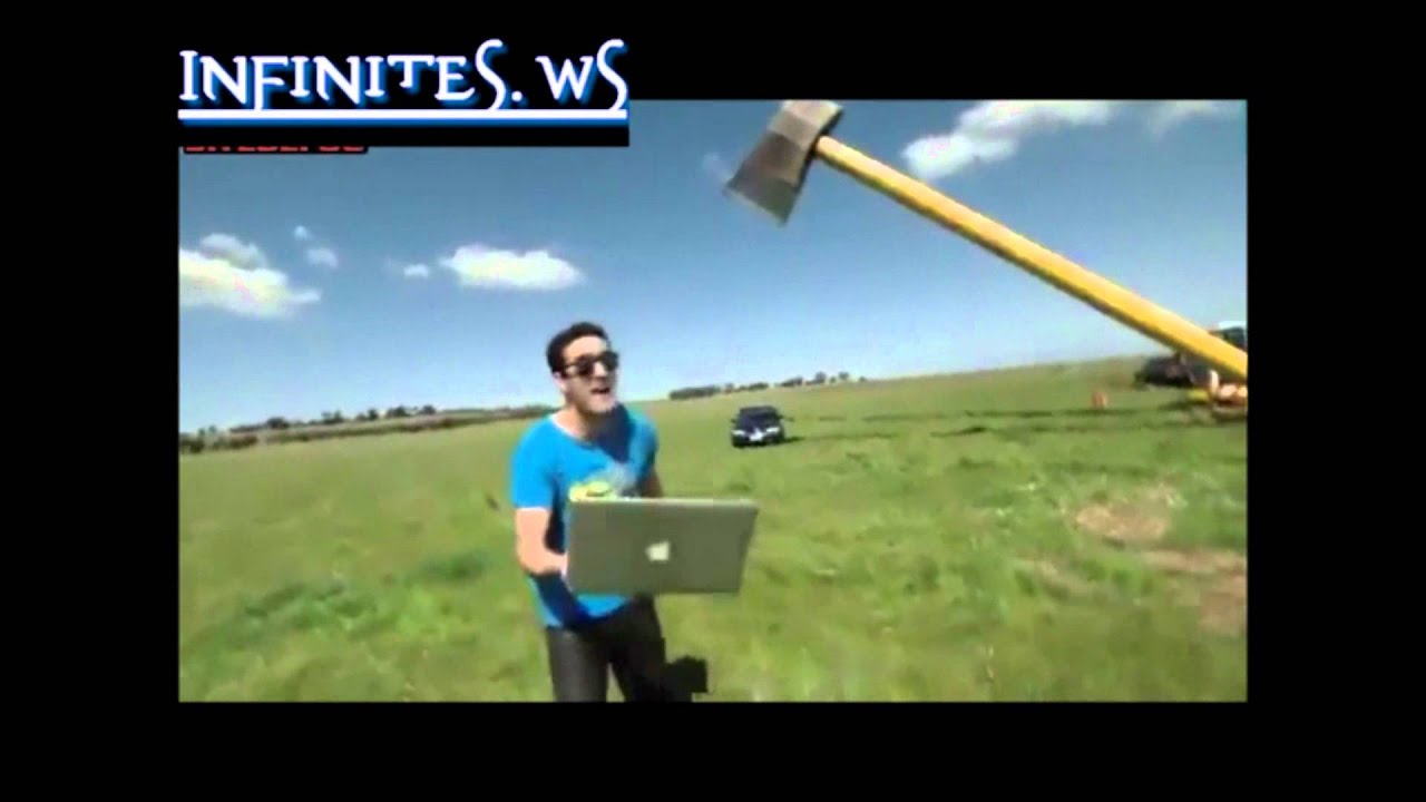 Axe in my car !!!! YouTube