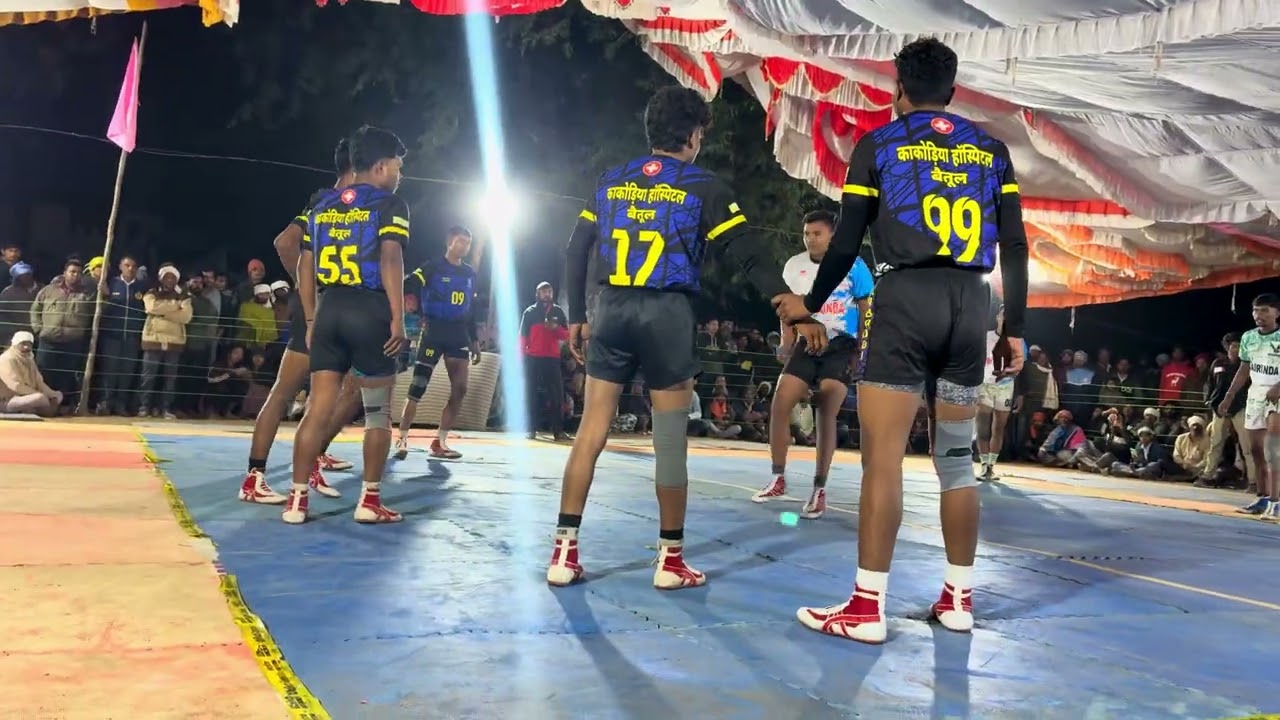 सेमीफाइनल 🔴चिचोली एकेडमी v/s घाटली बहुत ही घमासान मुकाबला पांडुखेड़ी में 