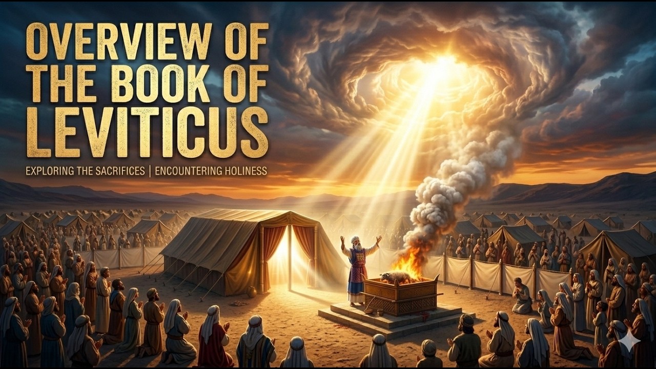 OVERVIEW OF THE BOOK OF LEVITICUS | God’s Holiness, Sacrifice & Atonement Explained.