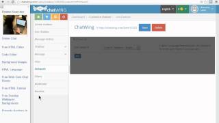 tv online Chat room software tool Chatwing screenshot 5