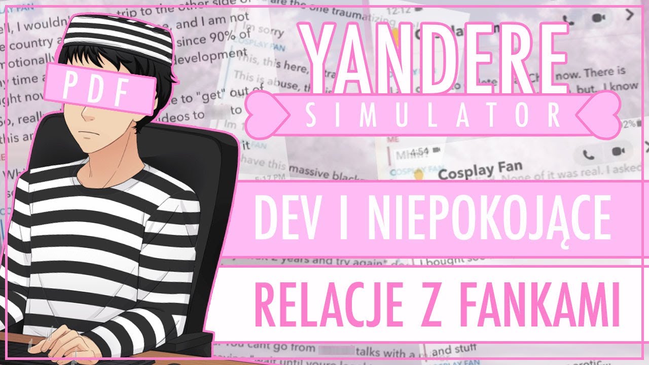 Yandere Dev i niepokojace relacje z fankami