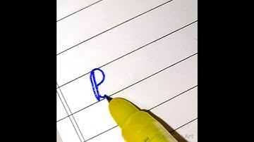 "Pink" Colour Name Writing in cursive handwriting /#shorts