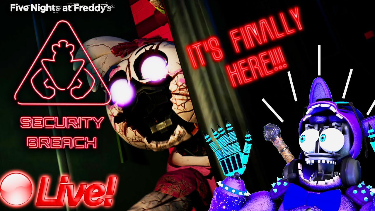 FIve Nights at Freddy's Security Breach is HERE! FNAF SB #1 