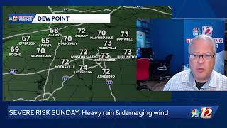 SEVERE STORM & FLOODING RISK SUNDAY