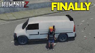 I FINALLY Got A Vehicle In This Zombie Survival Game! HUGE Upgrade - HumanitZ screenshot 4
