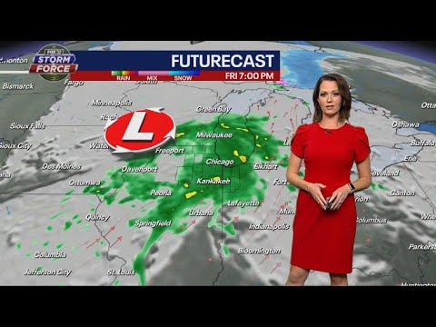 Warmer than average, but several rain chances are on the horizon - YouTube